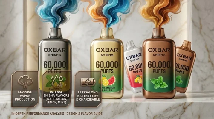 OXBAR Shisha 60000 Puffs in Dubai
