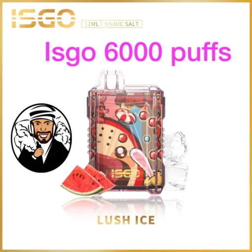 ISGO-LUSH-ICE-DISPOSABLE-VAPE-6000-PUFFS-Dubai