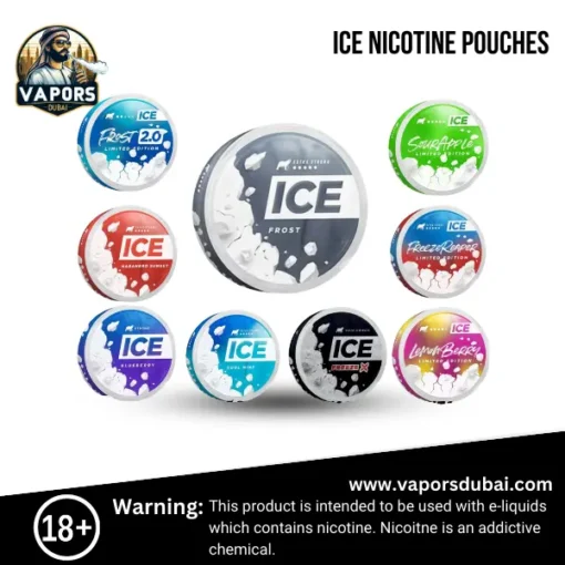 ICE nicotine pouches best nicotine pouches in dubai uae