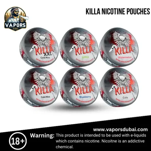 Killa nicotine pouches best nicotine pouches in dubai uae