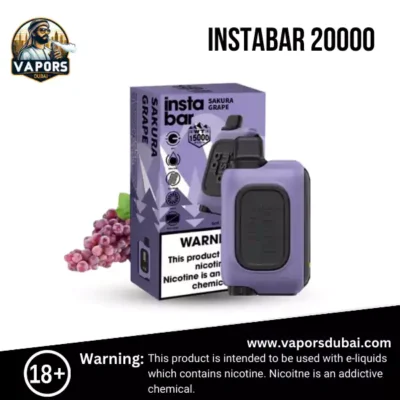 INSTABAR 15000 puffs disposable vape uae