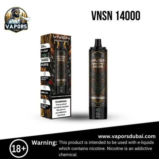 vnsn 14000 puffs best disposable vape and best flavors in uae