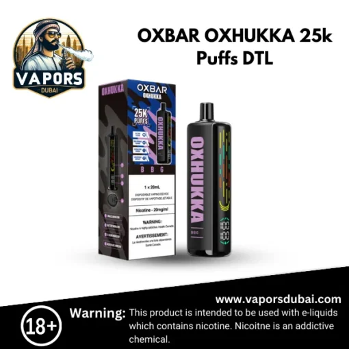 OXBAR OXHUKKA 25k Puffs DTL