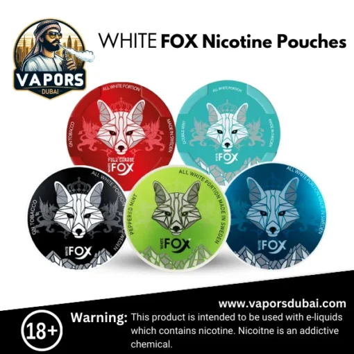 White FOX Nicotine Pouches Dubai