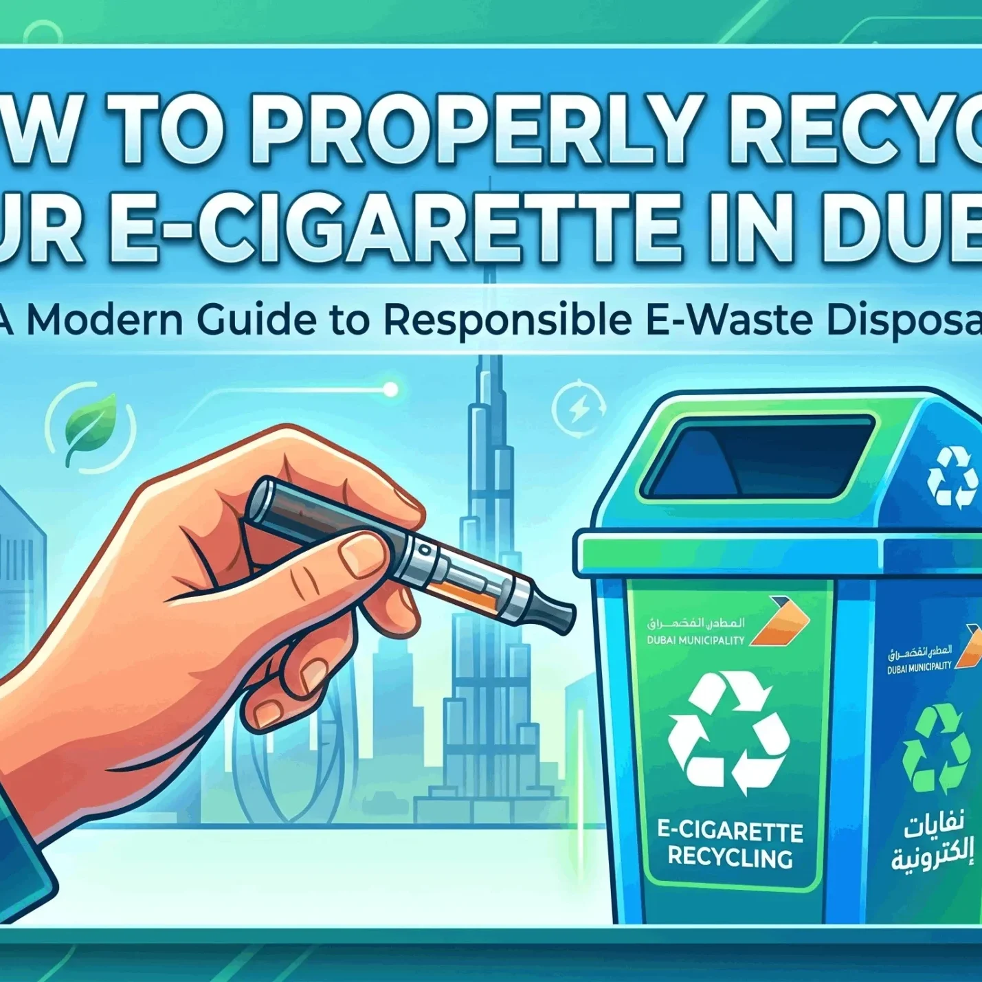 How to Recycle Your E-Cigarette in Dubai