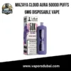 Mazaya Cloud AURA 50000 Puffs 6mg Disposable Vape in Dubai