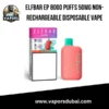 Elfbar EP 8000 Puffs 50mg Non-Rechargeable Disposable Vape