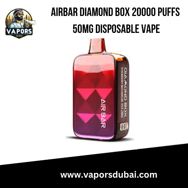 Airbar Diamond Box 20000 Puffs 50mg Disposable Vape in Dubai