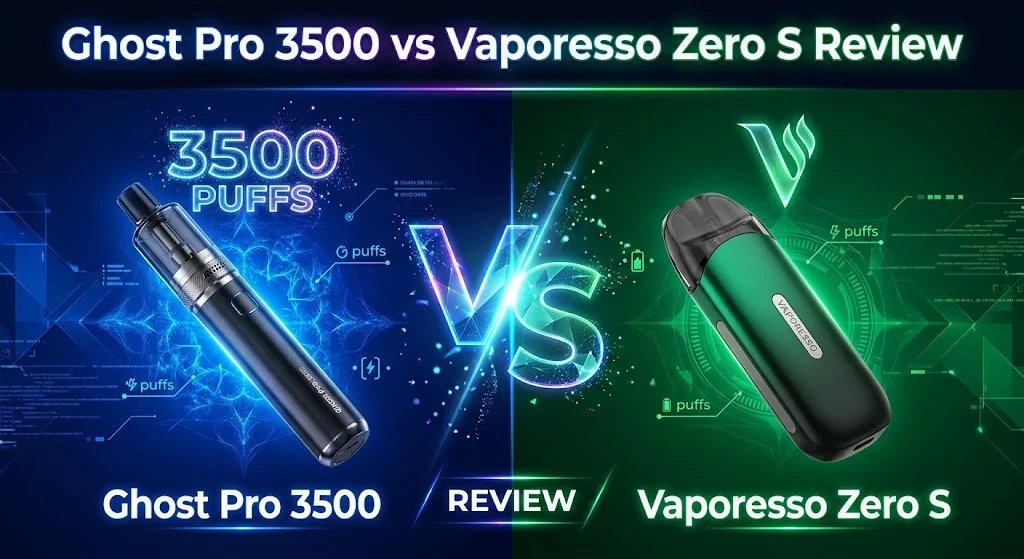 Ghost Pro 3500 vs Vaporesso Zero S Review in Dubai